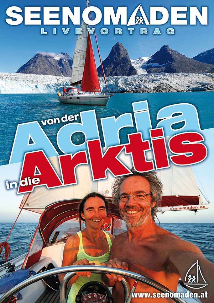 Adria - Arktis - Vortrag Seenomaden Plakat